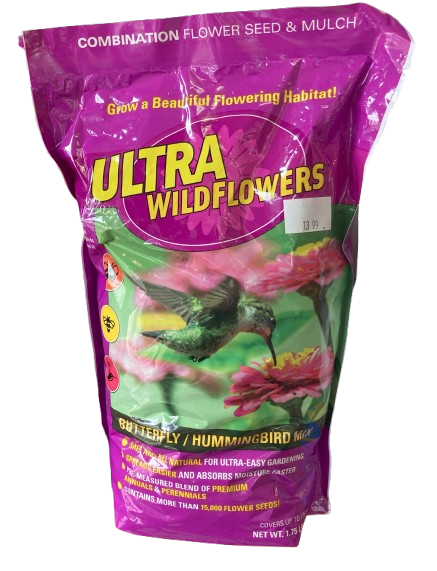 will flower seeds grow in mulch AmTurf Ultra Wildflower Seed/Mulch For Sale