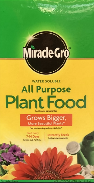 Miracle-Gro® All Purpose Plant Food - Water Soluble For Sale | Shop Stuart's