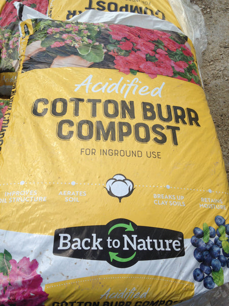 Compost-Cotton Bur Acidified, 2cubic feet
