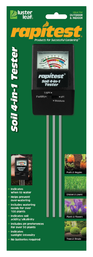 4-in-1 soil tester By Luster Leaf